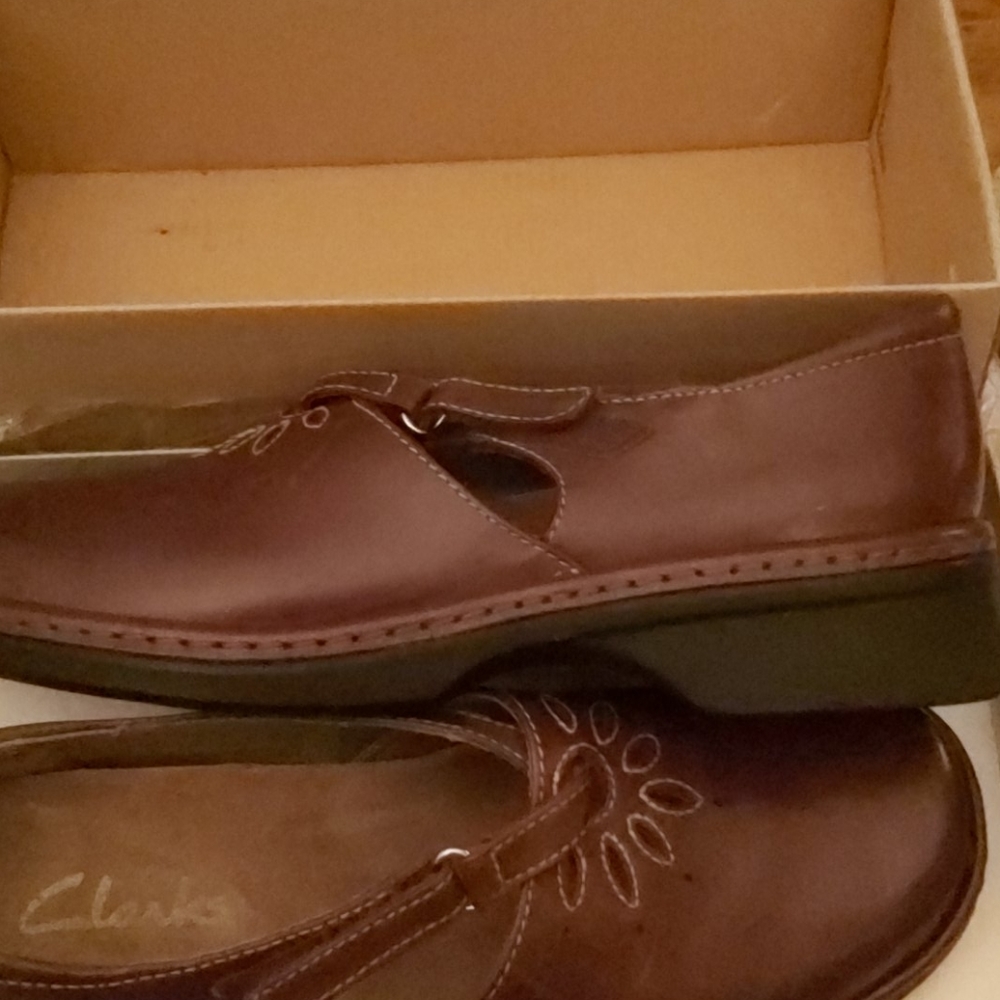 Clark Mary Jane flats